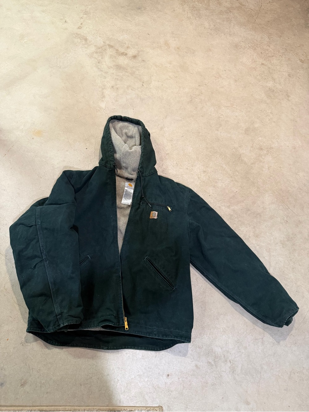 Vintage Carhartt J141 8PC Spruce Green Sierra Sherpa Jacket XL